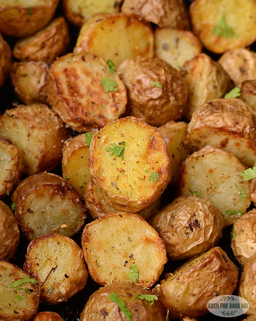 Air fryer Mini Potatoes